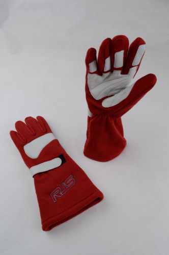 Rjs racing equipment sfi 3.3/20 racing gloves elite gloves sfi 20 red size 2x