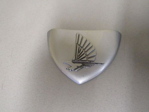 1998-2002 firebird firehawk nose emblem badge oem factory gm silver fc2