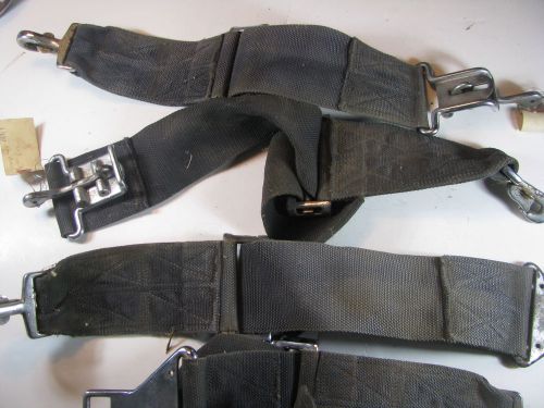 Vintage 3&#034; racing seatbelts