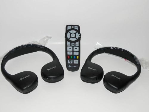 2013 2014 uconnect headphones &amp; remote 05091246aa 05091149aa dodge chrysler jeep
