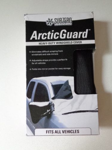 New in box universal subzero heavy-duty arctic guard snow ice windshield cover