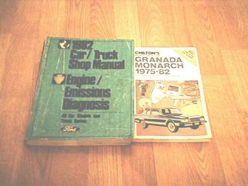 1982 ford car/truck shop manual engine/emissions diagnosis 2 for 1 free s&amp;h