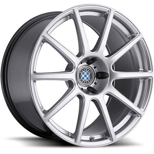 19x8.5 hypersilver beyern bavaria wheels 5x120 +15 bmw 7 series 740