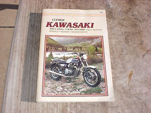 Clymer publications kawasaki 900 &amp; 1000cc fours 1973-1980