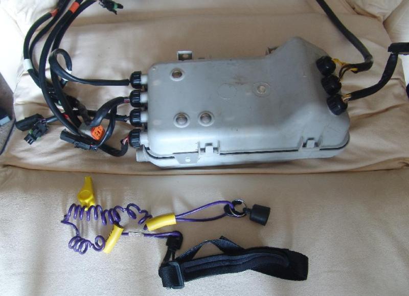 1996 sea doo gsx 787 pwc cdi electrical box harness ignition module dess mpem