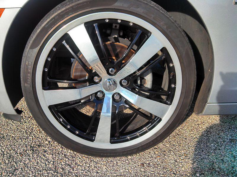 2010-2012 chevrolet camaro 21" 5 spoke split machined w/ black accents wheels   