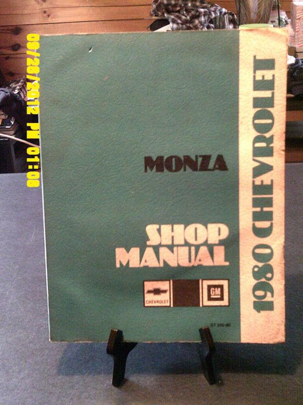 1980 chevrolet monza shop manual