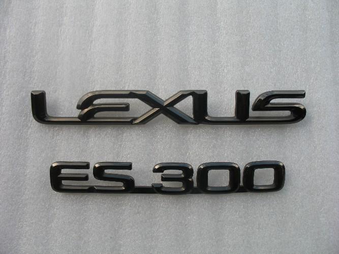 1995 lexus es es300 rear trunk emblem logo decal badge platinum oem set 95 96 