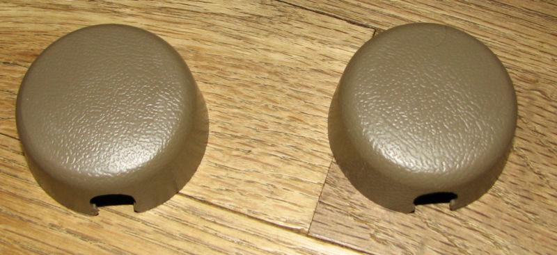 1982-1992 nos tan strut cover end caps 82-92