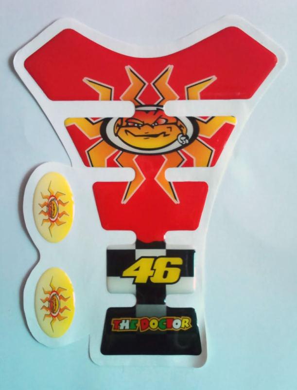 M45f rossi 46 motorcycle oil tank pad sticker decal