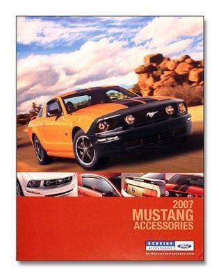 2007 mustang accessories catalog - 41 factory upgrades! rare, out of print item!