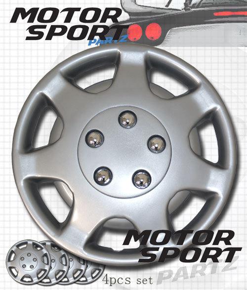 Wheel rim skin cover 4pcs set style 107 hubcaps 14" inches 14 inch hub cap