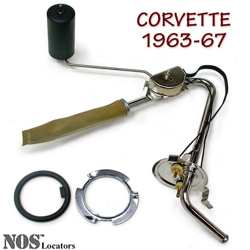 1963-67 corvette stainless steel fuel tank sending unit new - sale