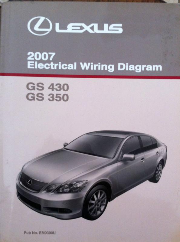 Find 2007 Lexus Gs 430 350 Electrical Wiring Diagram