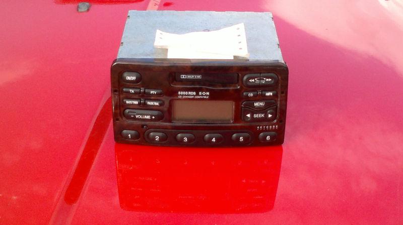 New ford rds 5000 fd mondeo transit focus radio display head unit wood casette