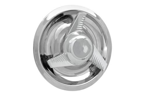 Cci iwcc2031 - 69-74 chevy camaro polished aluminum center hub cap (4 pcs set)