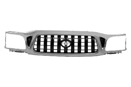 Replace to1200248 - 01-03 toyota tacoma grille brand new truck grill oe style