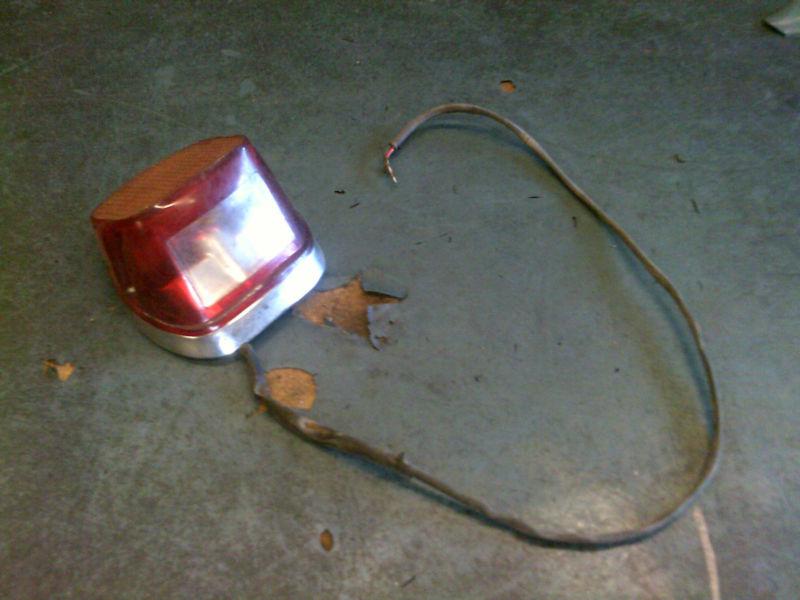 Ironhead sportster used hd parts taillight tail lite brake light complete w lens