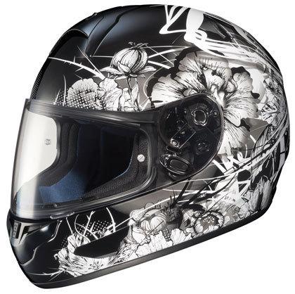 New mens hjc cl-16 black virgo motorcycle helmet xl extra large