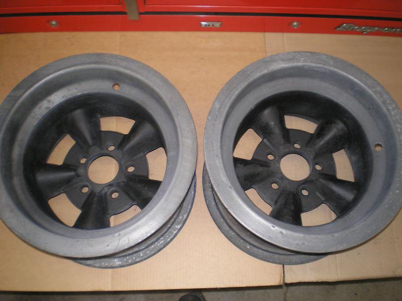 Magnesium american racing wheels vintage gasser rat rod 15x10