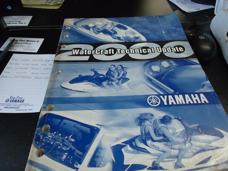 Yamaha 2000 watercraft technical update manual.
