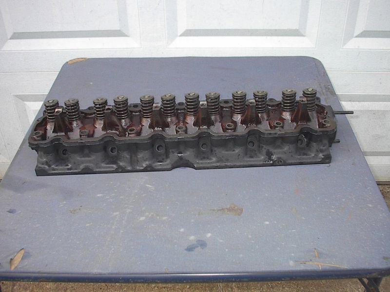 amc  1967 american 199 cu inch head loaded with valves and springs core