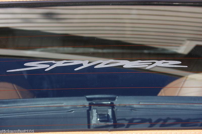 Toyota mr2 spyder windscreen decal overlay 00 01 02 03 04 05 06 07