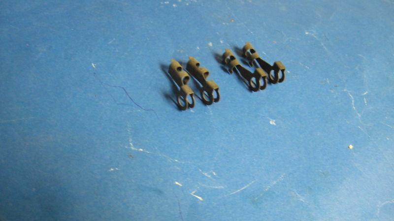 Mopar linkage clips(4)n.o.s.slant"6"+273/318/340/360 all mopar models,all years