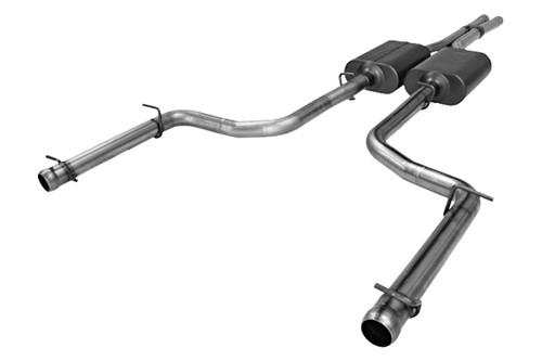 New flowmaster 09-13 dodge challenger exhaust system, cat-back dual rear 817479