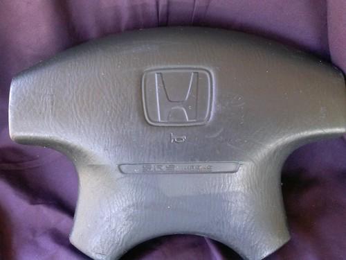 1998 honda accord driver side wheel air bag black 4dr 4cyl 