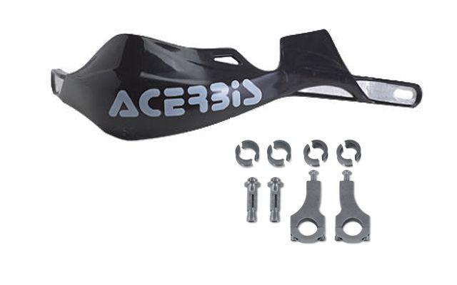 Acerbis rally pro x strong mx handguard kit w/hardware-black 125 250 450 video!
