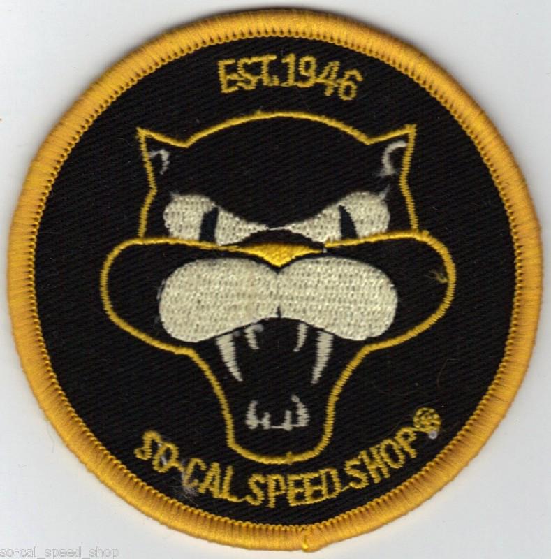 So cal speed shop vicious vtg style sew on rat hot rod patch jacket gasser cat
