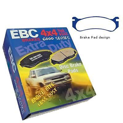 Ebc dp61304 brake pads greenstuff 6000 series chevy gmc pickup suv van set