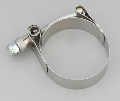 Turbonetics 30275-350 hose clamp t-bolt stainless steel natural 3.69-4.00" each