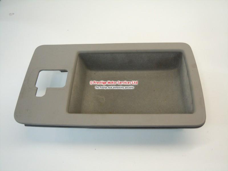 Audi a8 d3 centre console tray grey for cars with armrest phone 4e0863075q