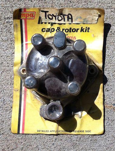 Mpa re646 ignition distributor cap + rotor kit 1980-82 toyota corolla 1.6