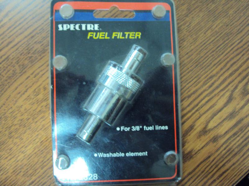 Spectre fuel filter,universal cars,trucks,motorcycles/carburated,pn 2328