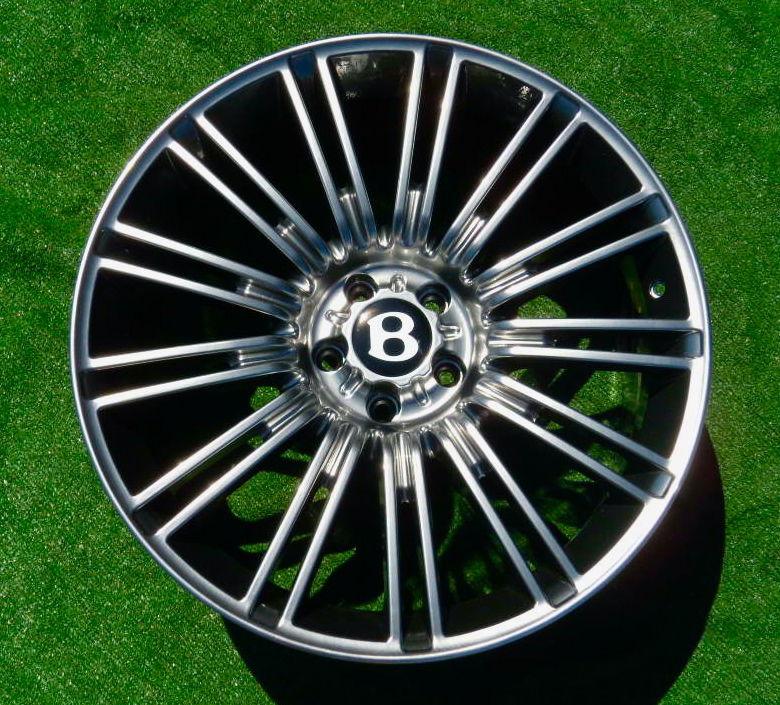 Set - 4 new bentley continental flying spur stealth grey gt speed 20 inch wheels