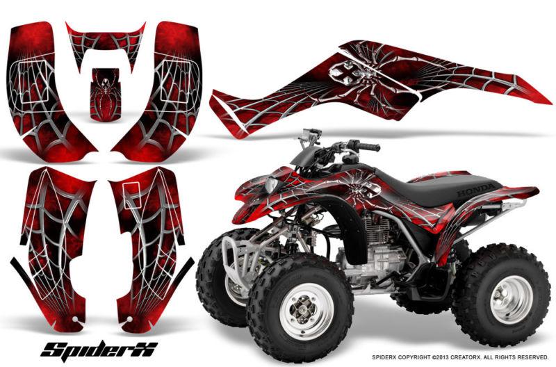 Honda trx 250 02-05 graphics kit creatorx decals stickers spiderx rb