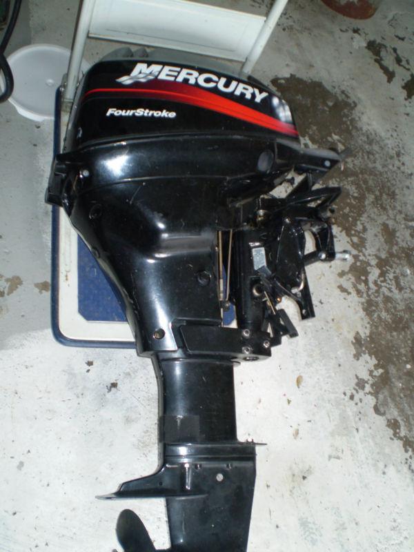 2002 mercury marine four stroke long shaft outboard engine complete