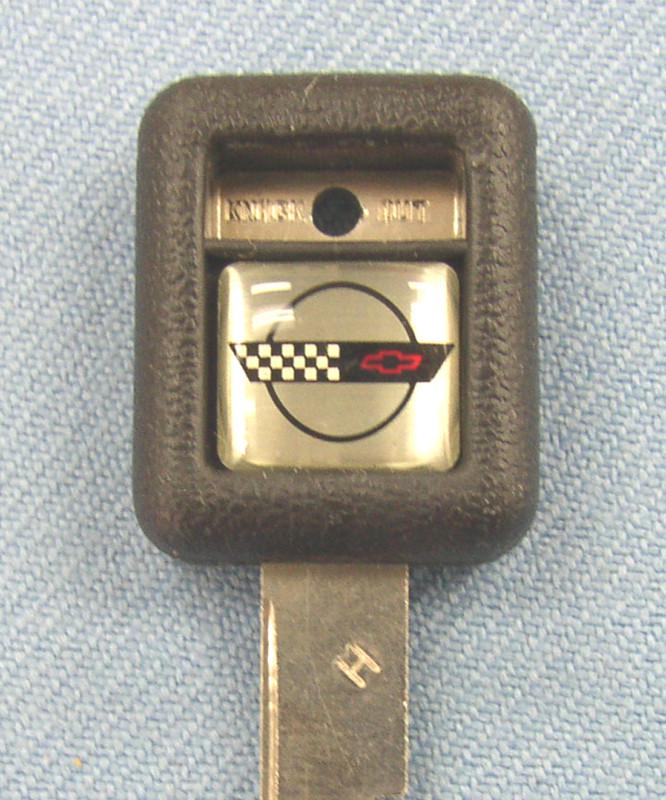 Rare obsolete zr1 power key h keyway original nos corvette key 1991 - 1995