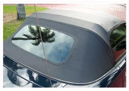 Mazda miata convertible top with cables and rain rail