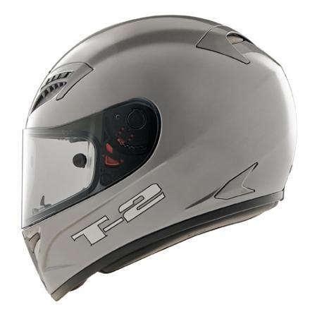 Agv t-2 solid gray full face street helmet new xxl 2x-large