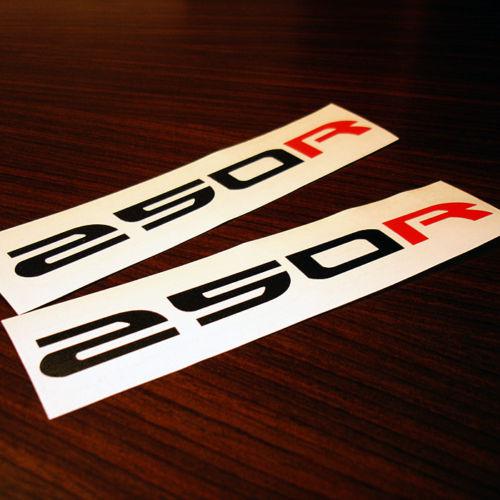 250r decal sticker fits kawasaki ninja 250 models