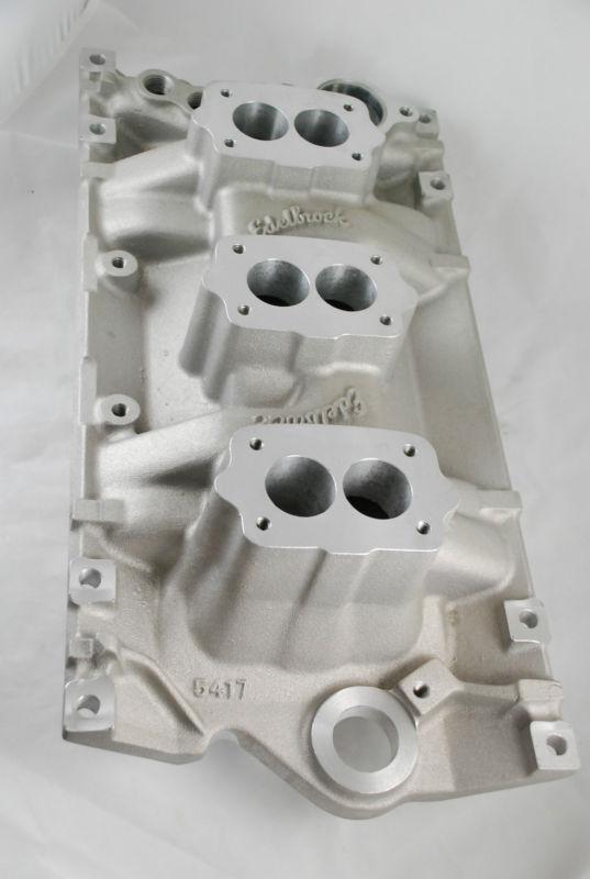 Tri-power intake manifold, for three-deuce chevy vortec