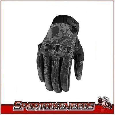 Icon sub etched gray black gloves new xxxxl 4xl