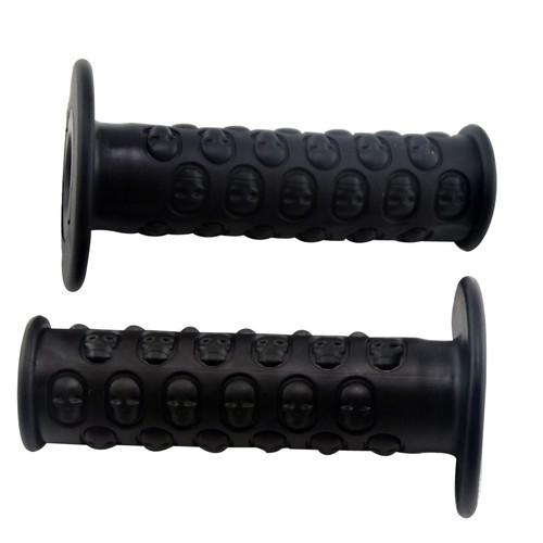 7/8" 22mm hand grip handlebar soft rubber universal handle bar grip honda black