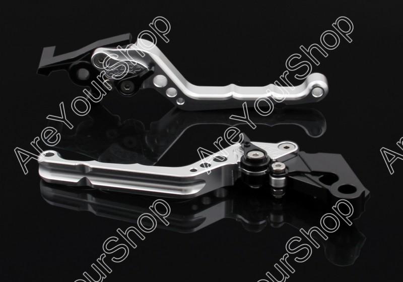 Racing brake clutch levers for honda cbr 250 cbr250r 2010-2012 silver