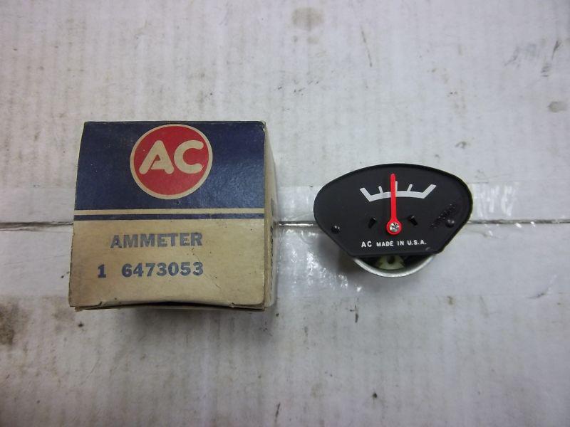 Nos ac 1967-1970 gmc truck 4500 / 5500 / 6500 series ammeter gauge