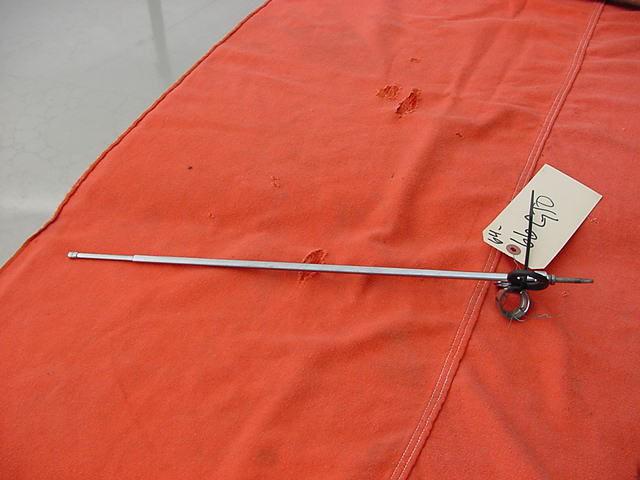 Used gto pontiac fender mounted standard antenna mast assembly 1966-1967 